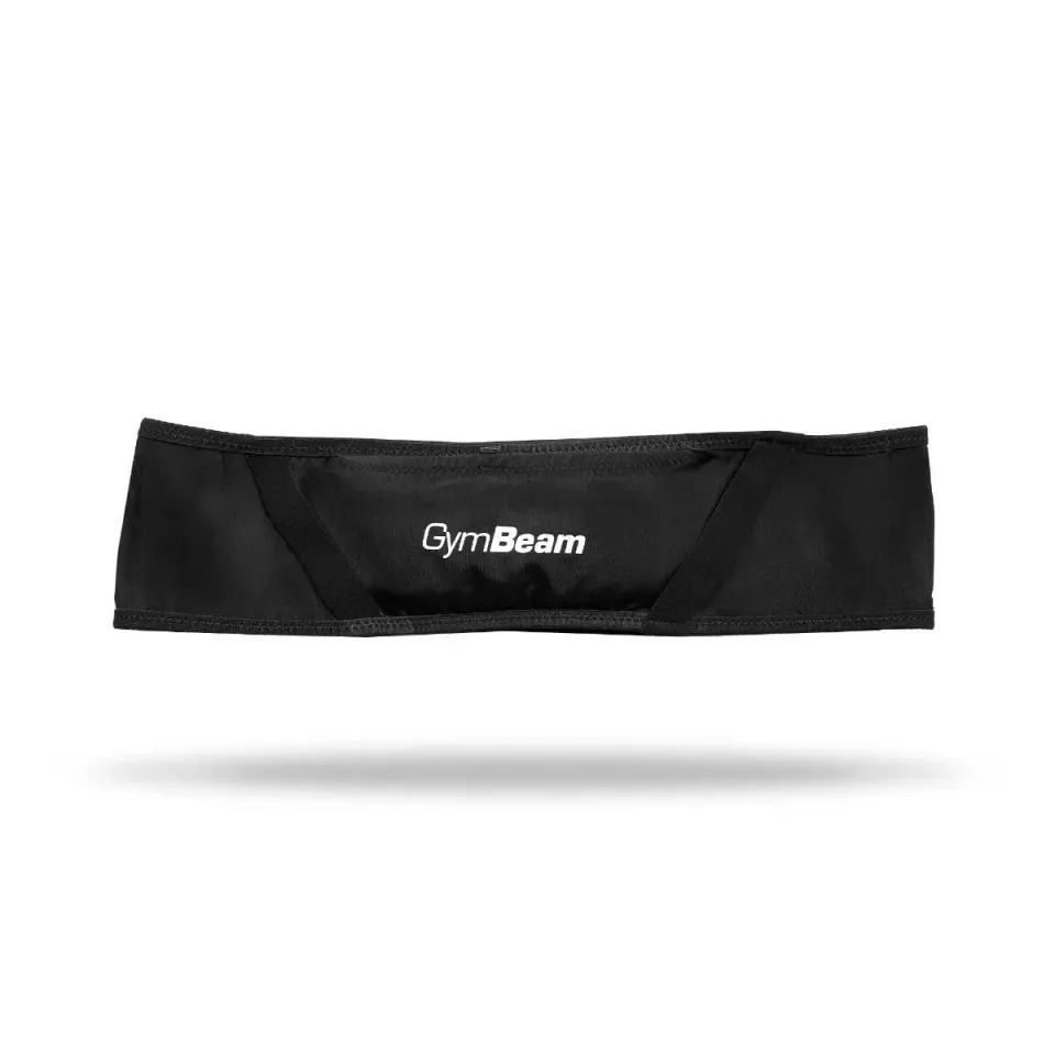 GymBeam Compact Cintura Running Nera L Tasca Zip
