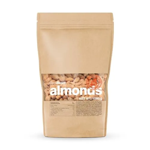GymBeam Mandorle Sgusciate 500 g senza sale