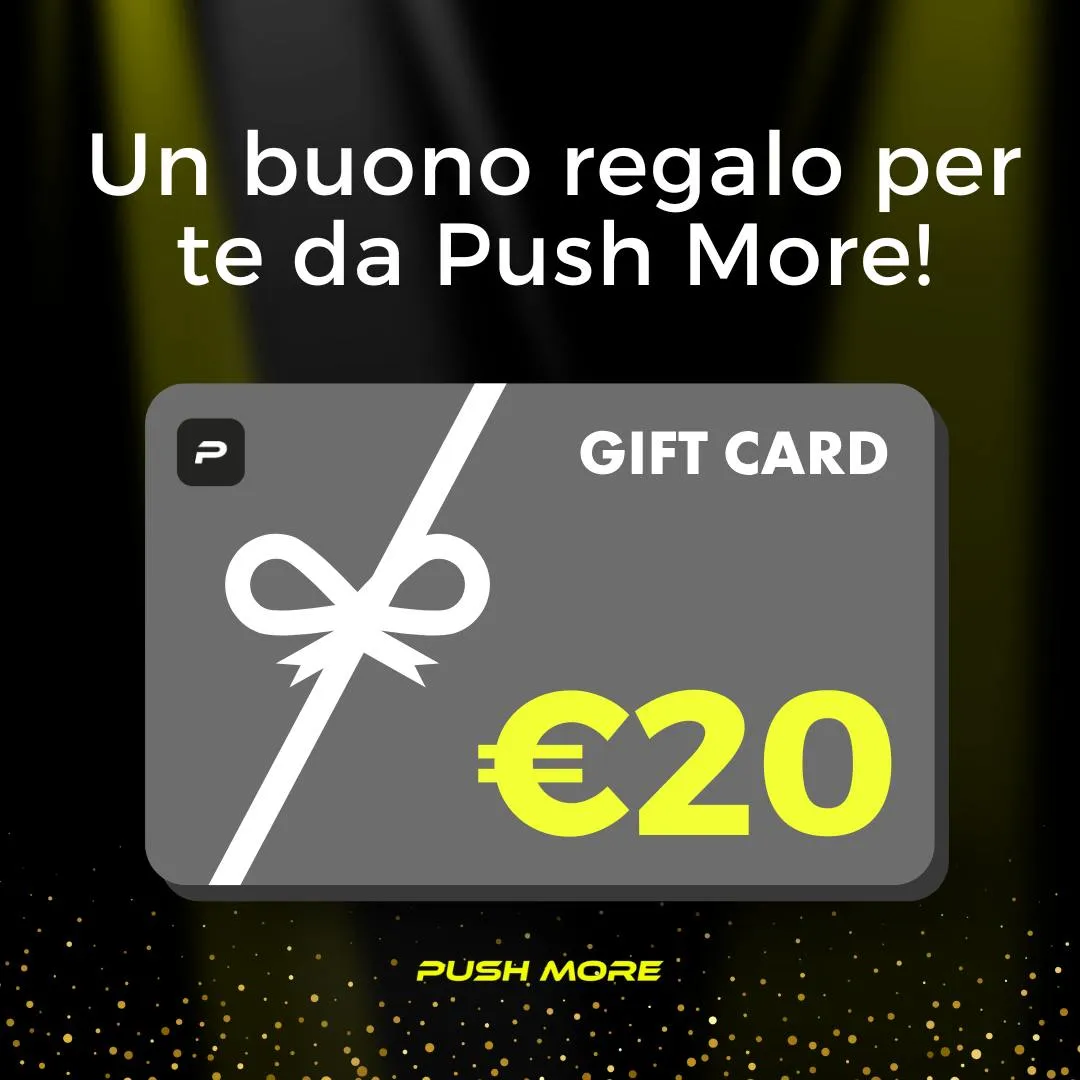 Push More Gift Card buono regalo 10€ regalo palestra