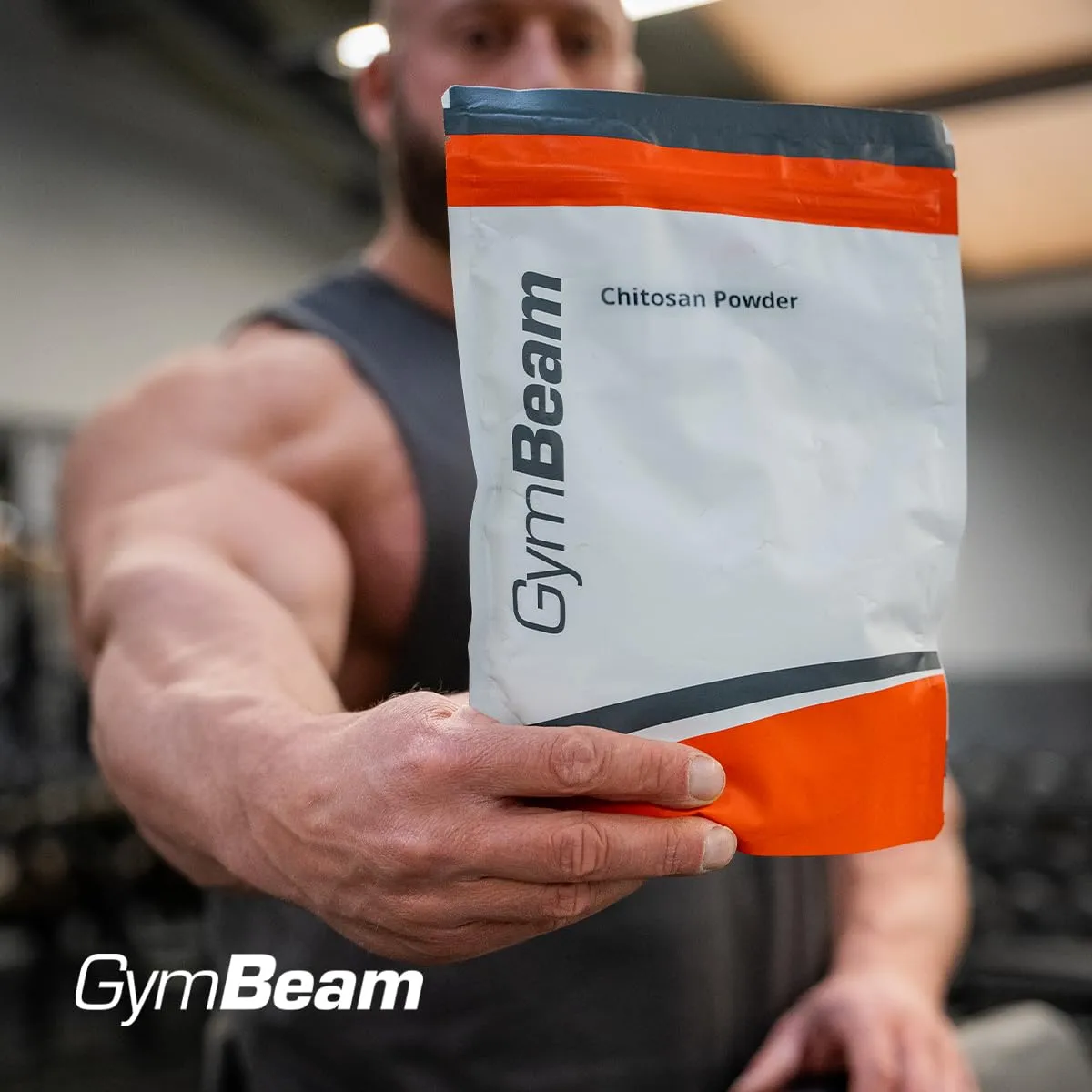 GymBeam Chitosano Polvere 500 g Fibra Solubile