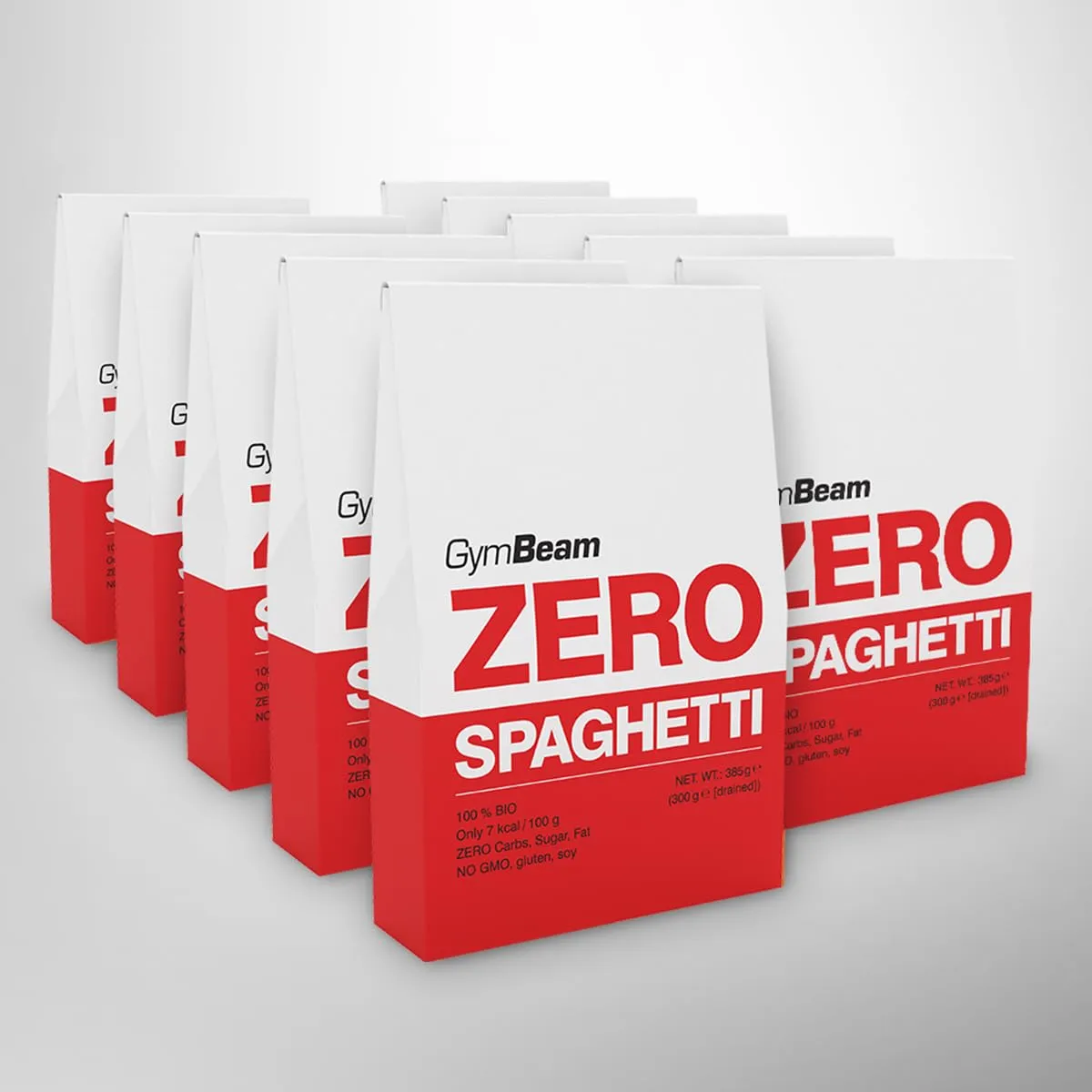 GymBeam Spaghetti Zero BIO pasta 3850g 10pz konjac