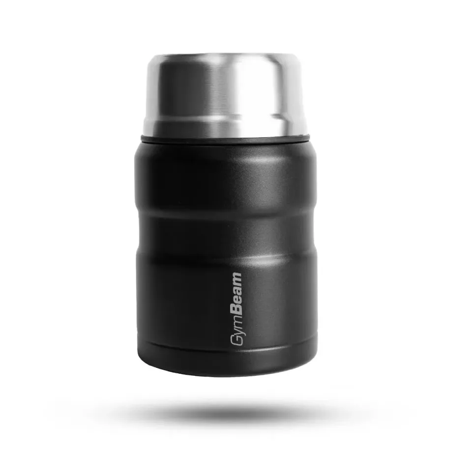 GymBeam Contenitore Termico 500 ml Acciaio Inox con Cucchiaio