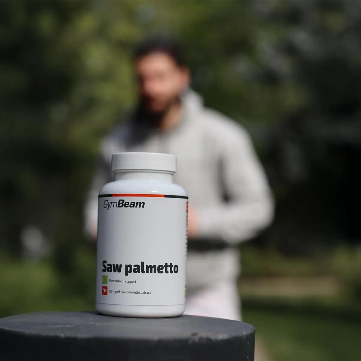 GymBeam Palmetto Florida 150 mg Capsule 90 cps Uomo