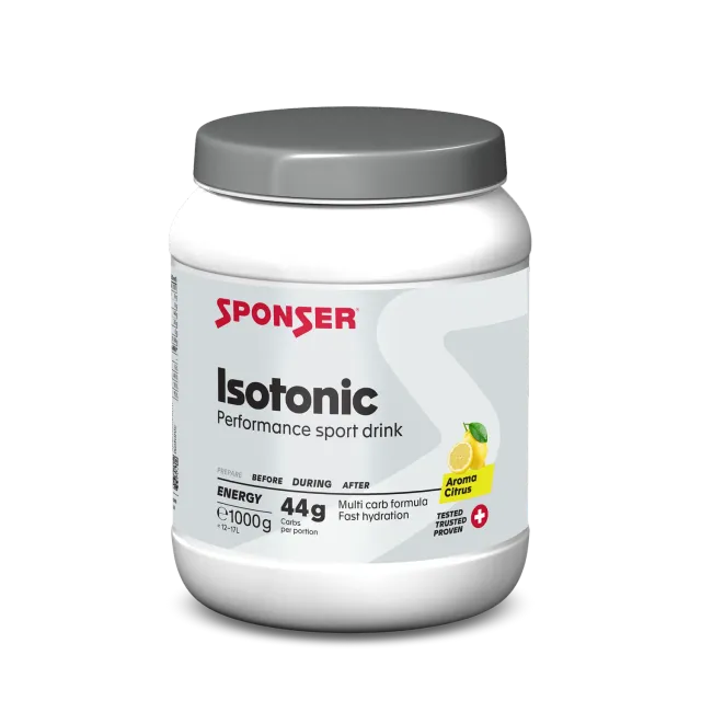 Sponser Isotonic Agrumi 1000g Bevanda Energia Idratazione