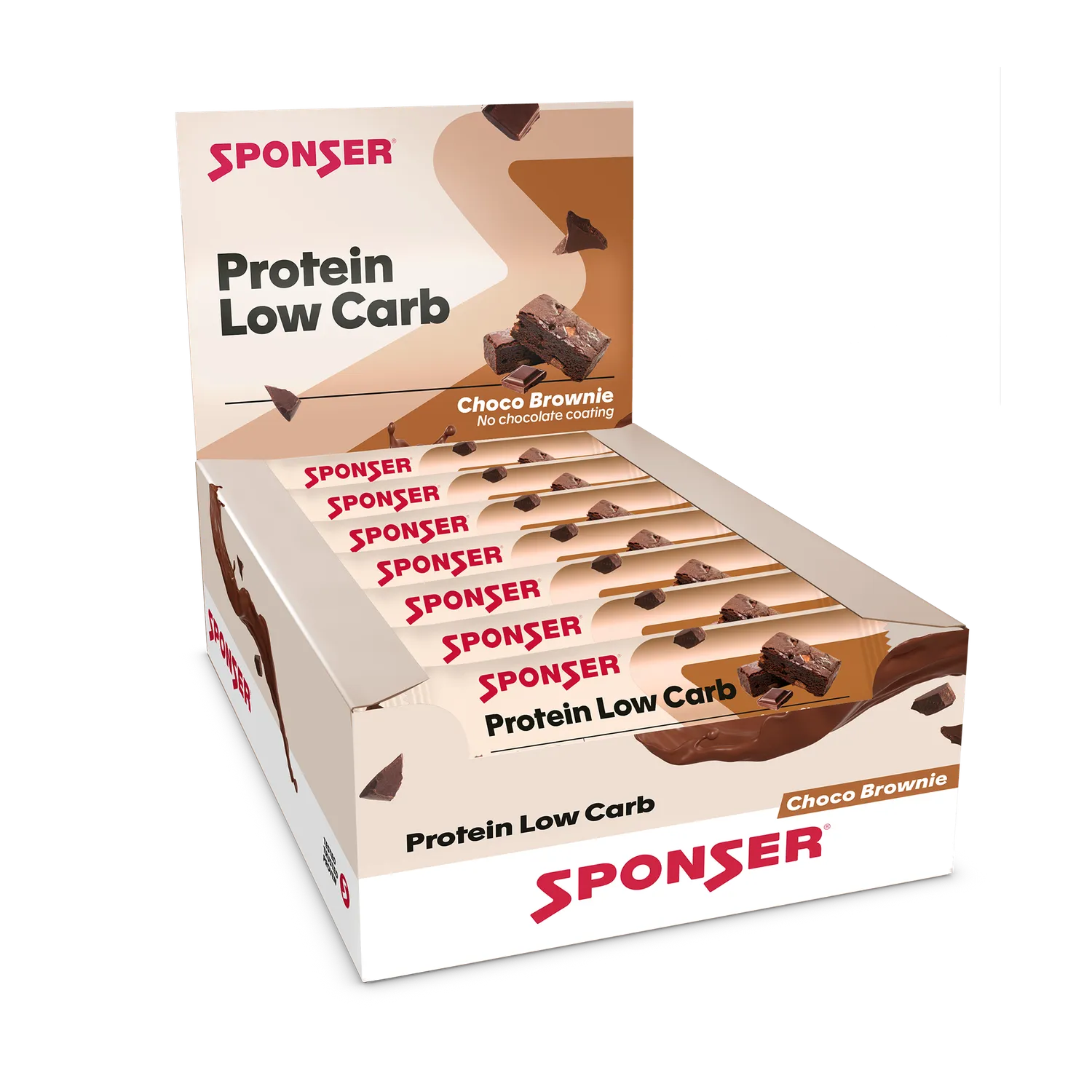 Sponser Protein Low Carb barretta Choco Brownie 50 g snack