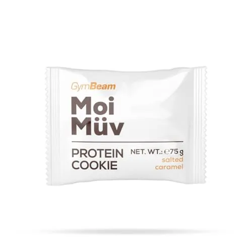 GymBeam MoiMuv Cookie Proteico biscotti double chocolate 12x75g fibre