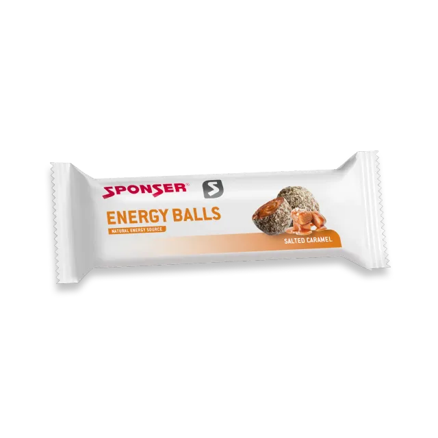 Sponser Energy Balls Salted Caramel barrette 45g datteri