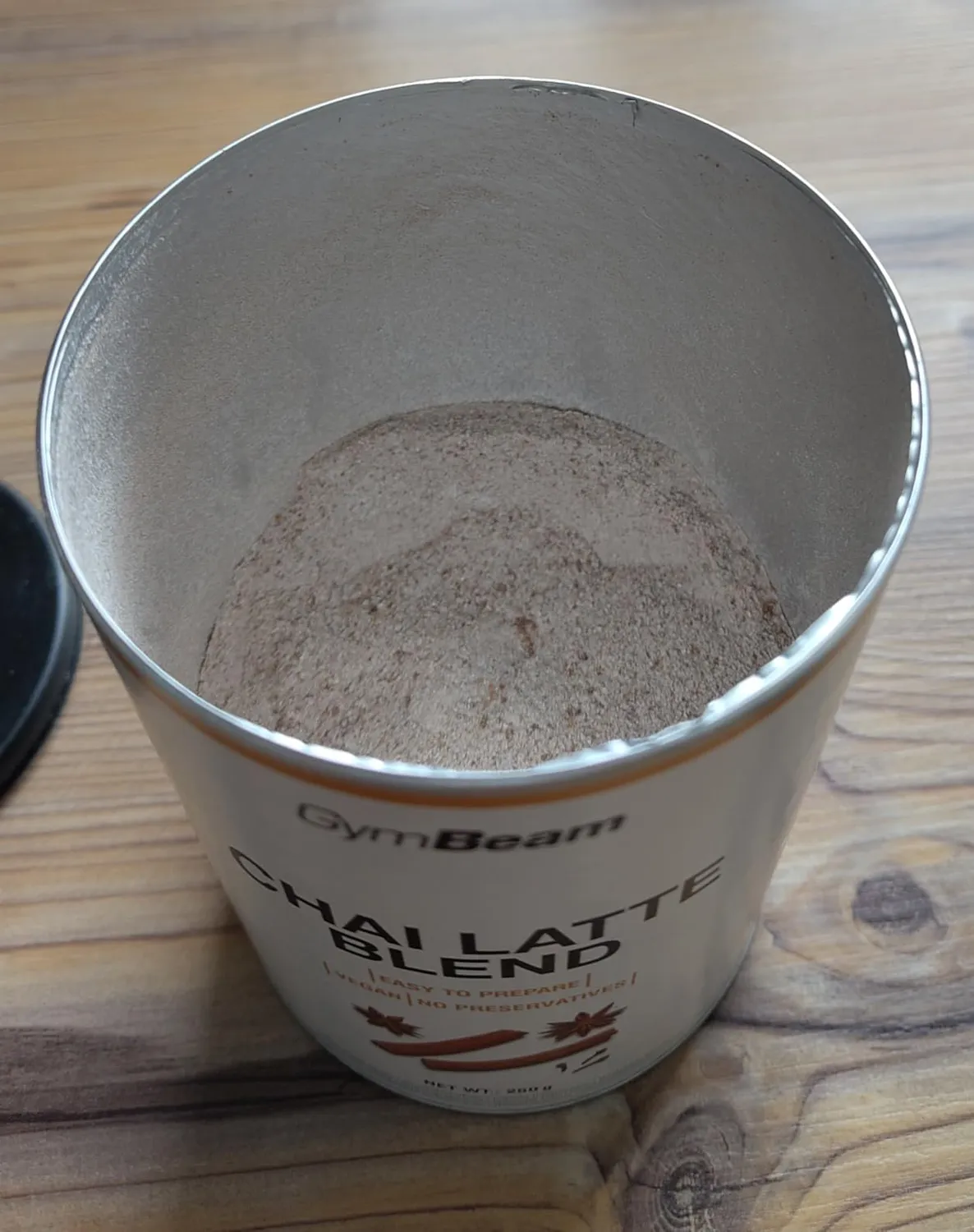 GymBeam Chai Latte miscela 250 g tè nero speziato