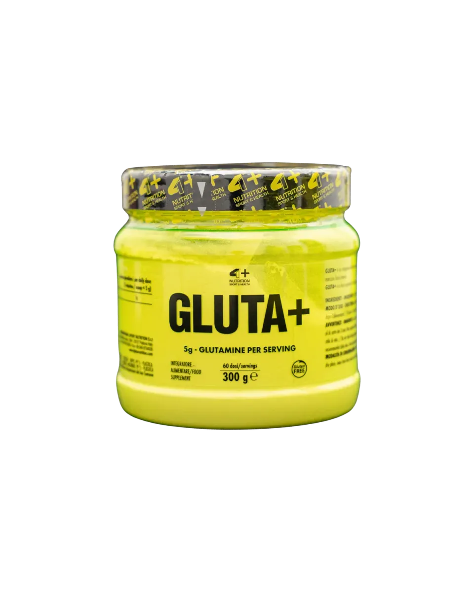4 Plus Nutrition Gluta+ glutammina 300 g gusto neutro