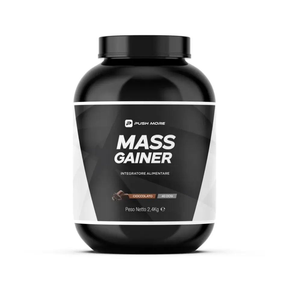Push More Mass Gainer gainer 1,5 kg cioccolato ipercalorico