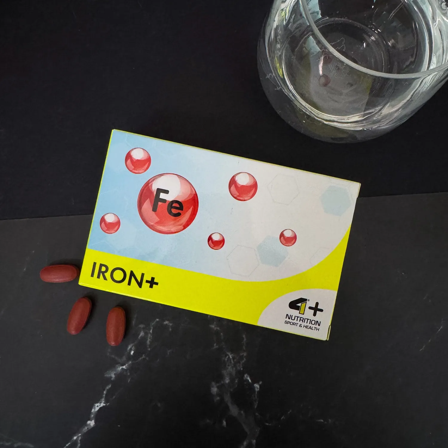 4 Plus Nutrition IRON+ Ferro 30 Compresse Energia Stanchezza