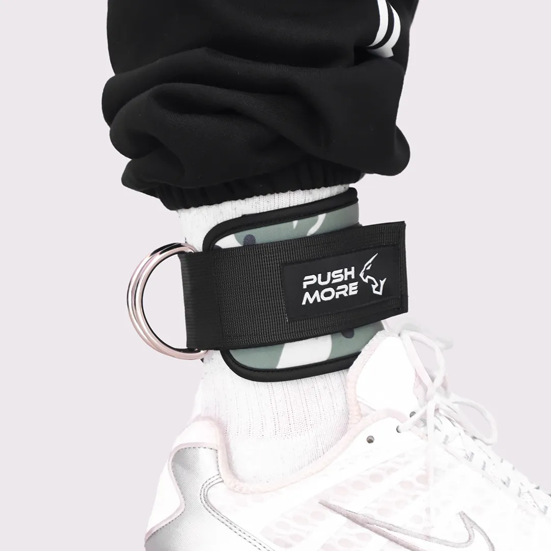 Push More Cable Straps Cavigliere Polsiere Nero Neoprene