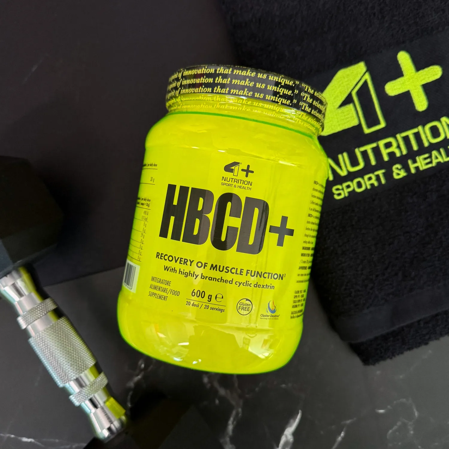 4 Plus Nutrition HBCD+ ciclodestrine 600 g gusto neutro