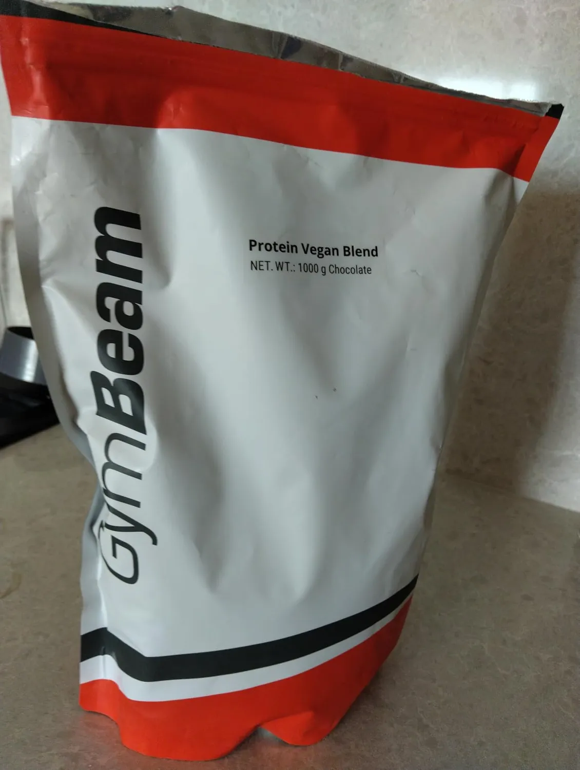 GymBeam Vegan Blend proteine 1000 g cioccolato pisello riso canapa