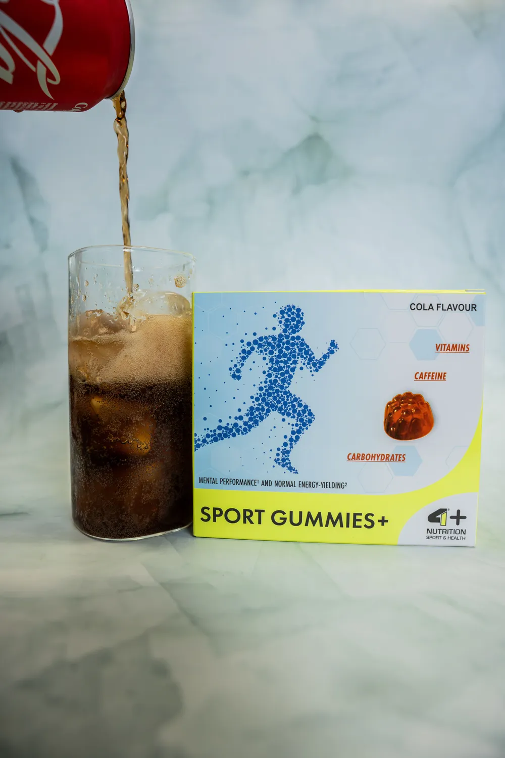 4 Plus Nutrition SPORT GUMMIES+ Caramelle 10 Bustine Raspberry