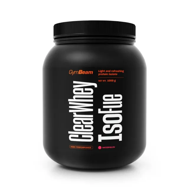 GymBeam Clear Whey proteine isolate 1000 g cocomero