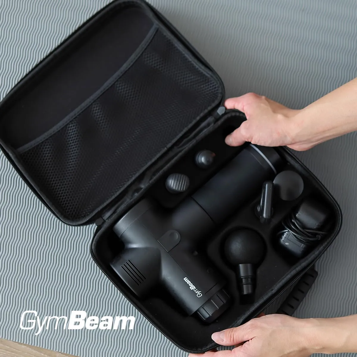 GymBeam Massage Gun VI Black 30 livelli recupero