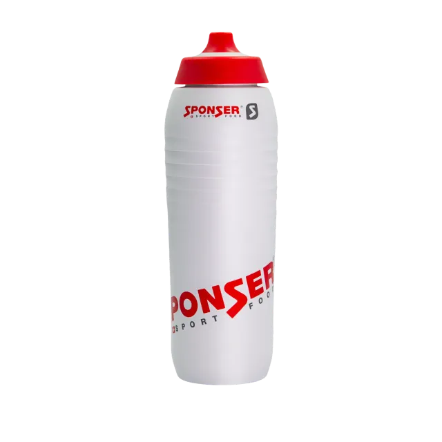 Sponser x Keego Borraccia Sportiva 750 ml Bianco-Rosso