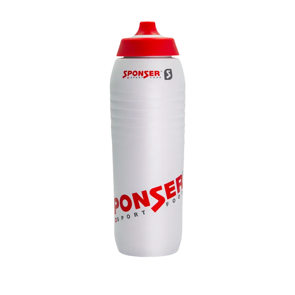 Sponser x Keego Borraccia Sportiva 750 ml Bianco-Rosso