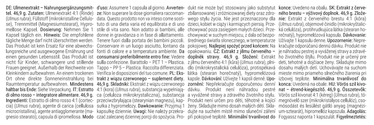 GymBeam Olmo Rosso 4:1 Capsule 60 cps Vegane
