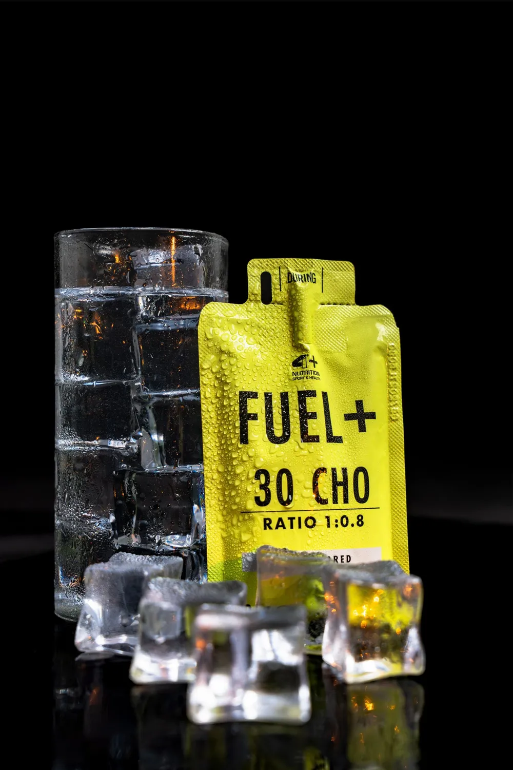 4 Plus Nutrition Fuel+ 30 CHO gel 50 ml Lemon Mint energetico