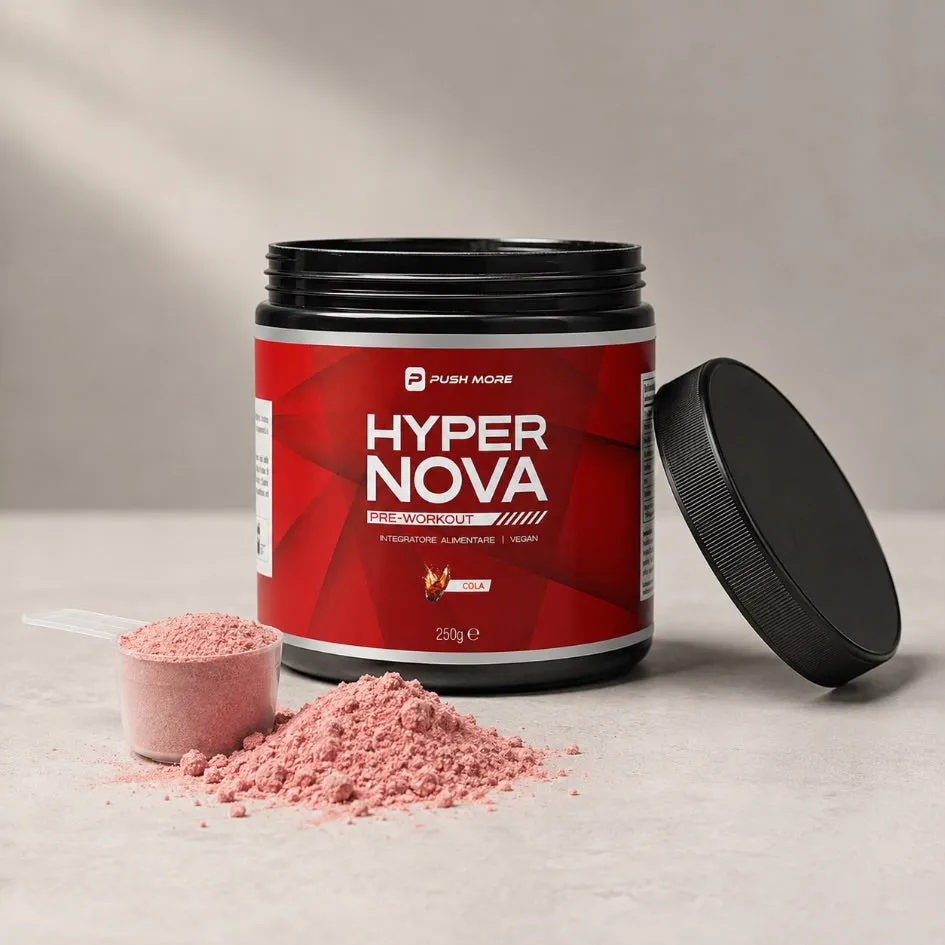 Push More Hyper Nova Pre Workout 250 g Caffeina