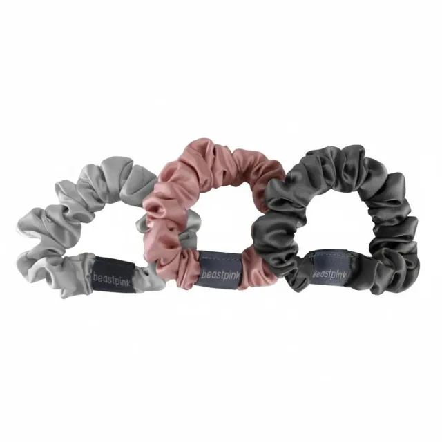 GymBeam Elastici Capelli Raso set 3 pezzi delicati ricci