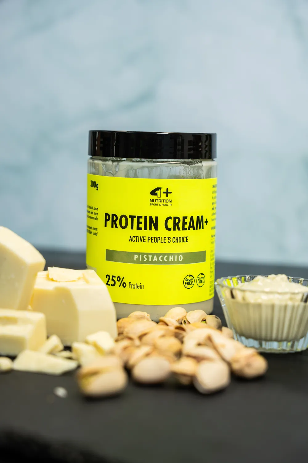 4 Plus Nutrition Protein Cream+ Crema 300 g Pistacchio