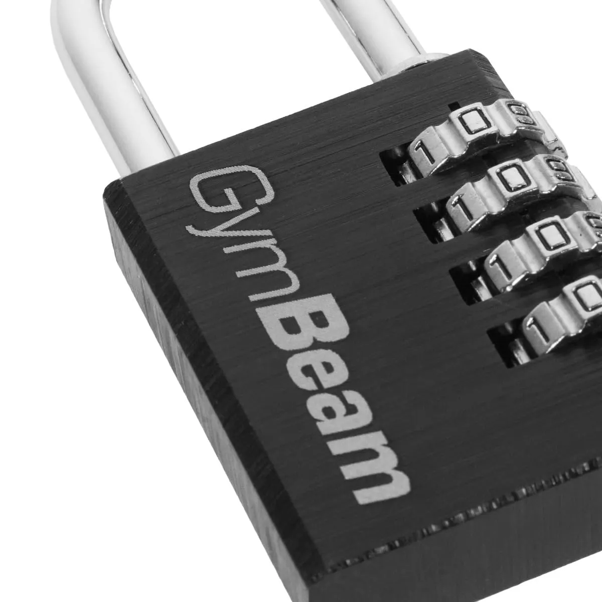 GymBeam QuadGuard Lucchetto Combinazione 4 Cifre Alluminio