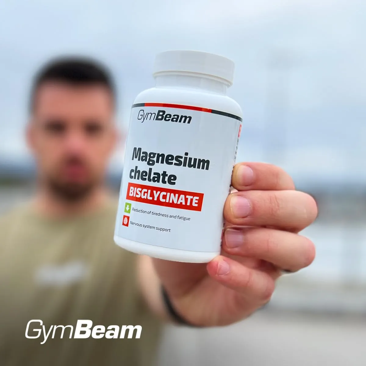GymBeam Magnesio Bisglicinato 90 cps 225 mg Chelato