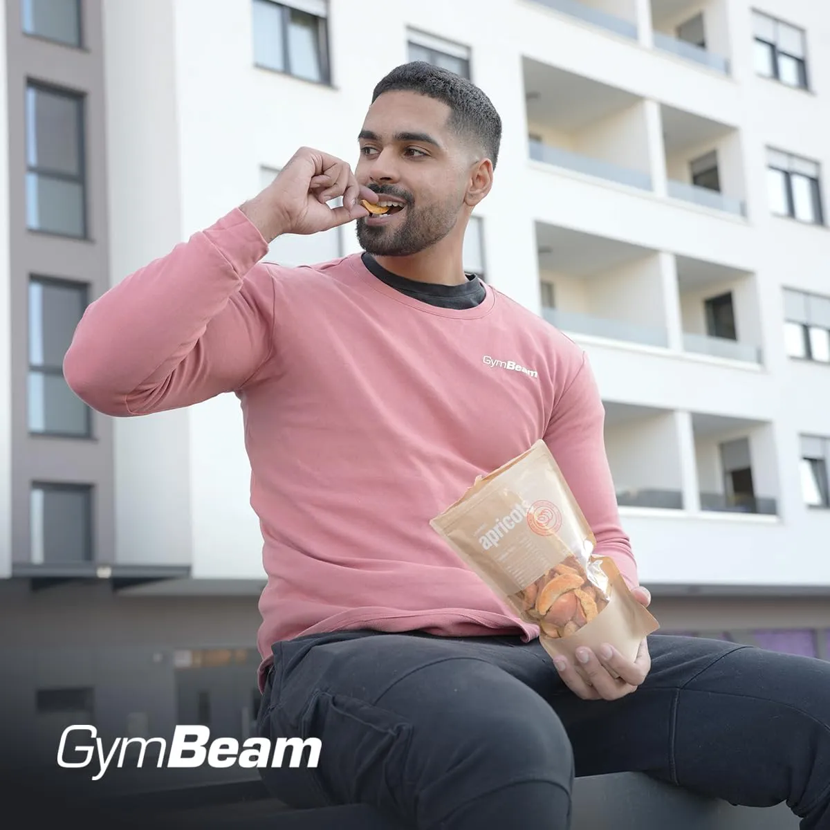 GymBeam Albicocche Liofilizzate 100 g Senza Zuccheri Aggiunti