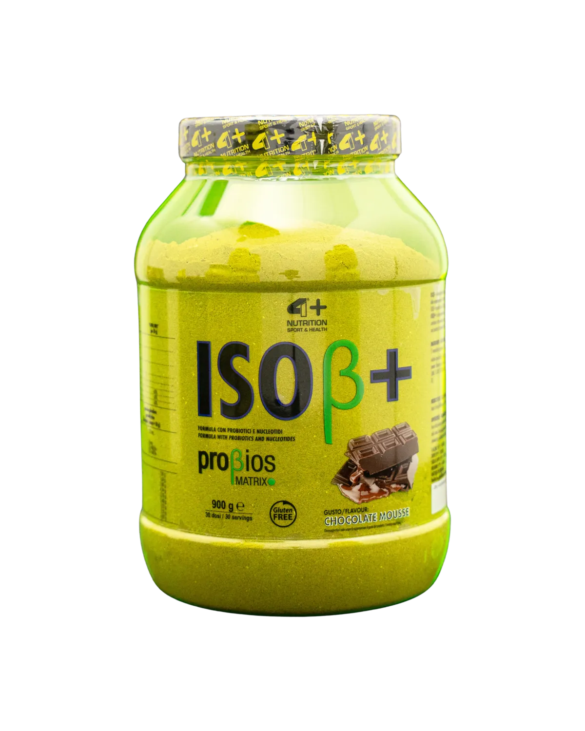 4 Plus Nutrition ISOβ+ Proteine Isolate 900 g Senza Glutine