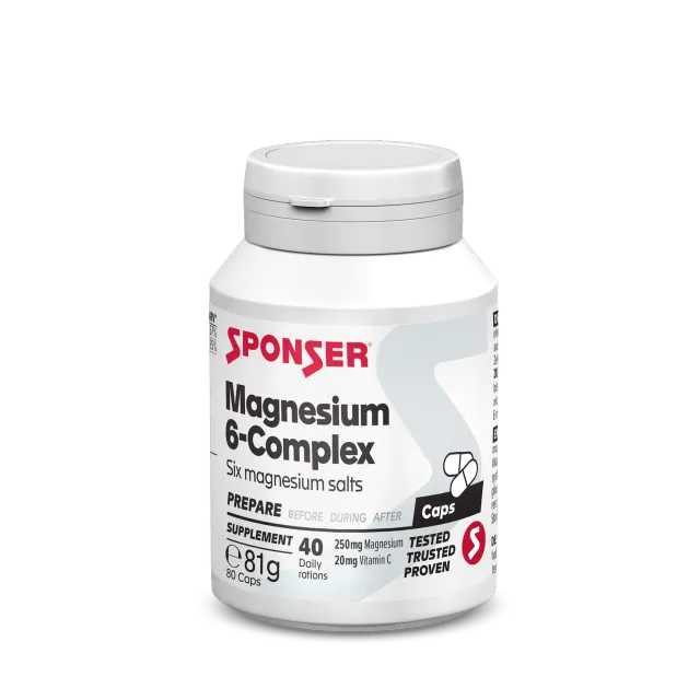 Sponser Magnesium 6-Complex magnesio 80 capsule