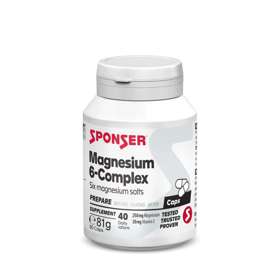 Sponser Magnesium 6-Complex magnesio 80 capsule