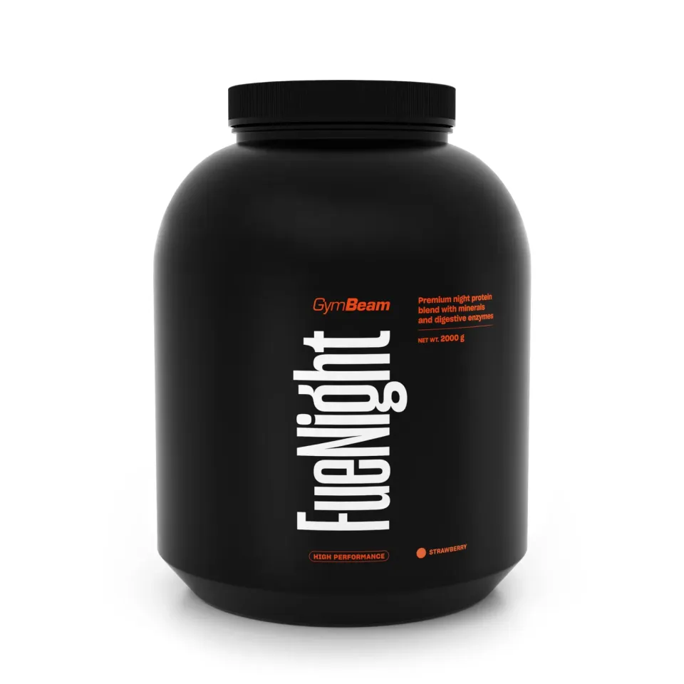 GymBeam FueNight proteine notte 2000g fragola 77%