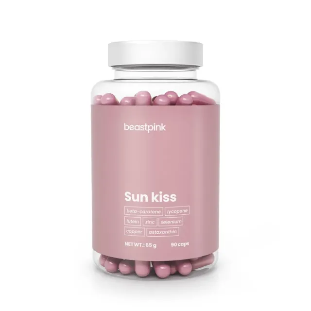 GymBeam Sun Kiss Integratore Abbronzatura 90 cps Zinco