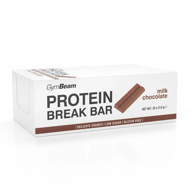 GymBeam Break Barretta Proteica 25x21,5g Cioccolato Wafer