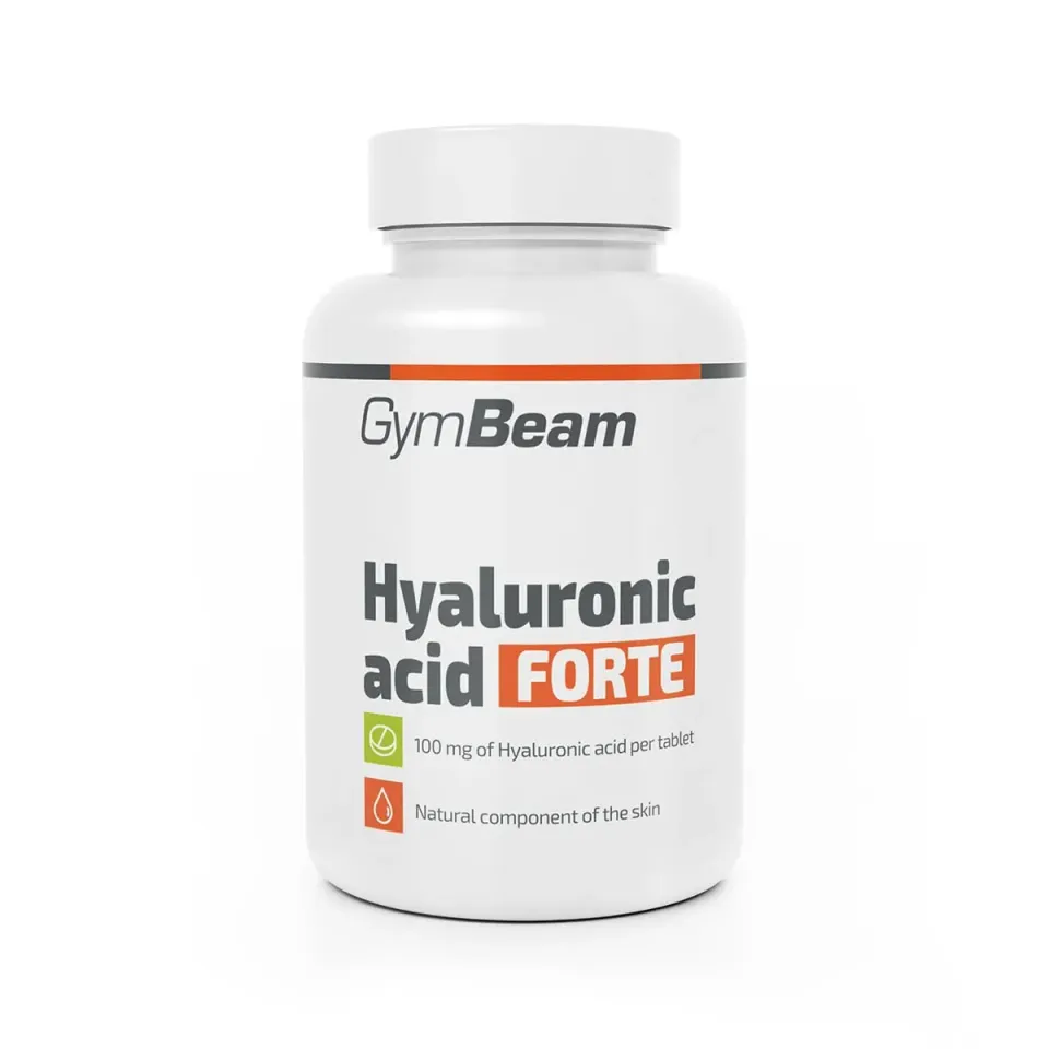 GymBeam Acido Ialuronico Forte 90 Compresse Pelle