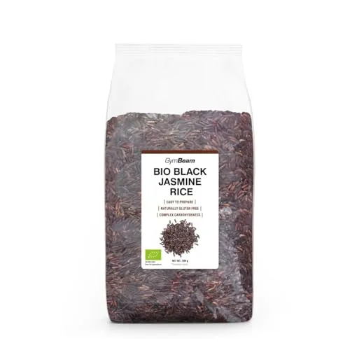 GymBeam Riso Nero Jasmine Bio riso 500 g