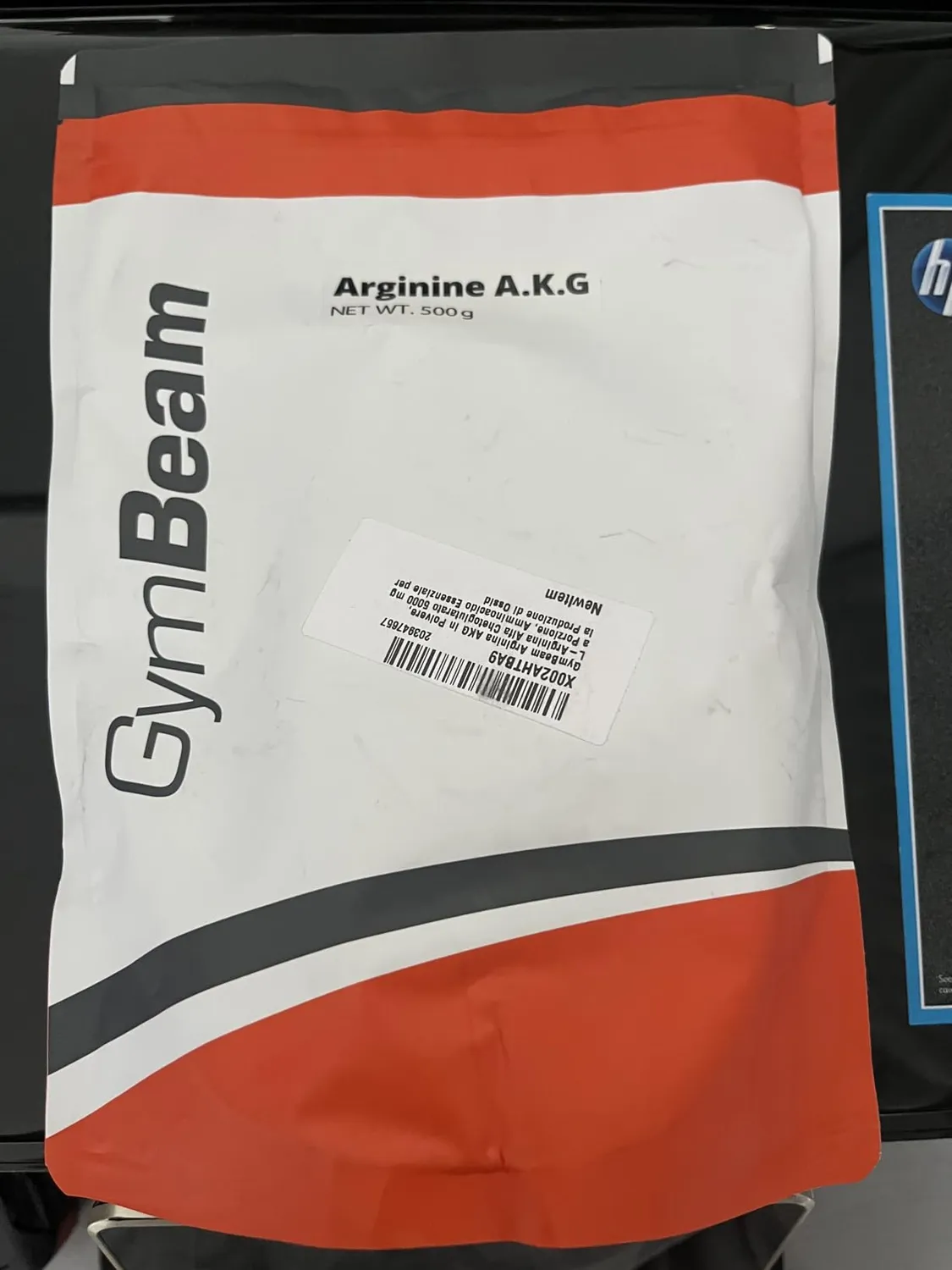 GymBeam Arginina AKG polvere 500 g neutra 5000 mg