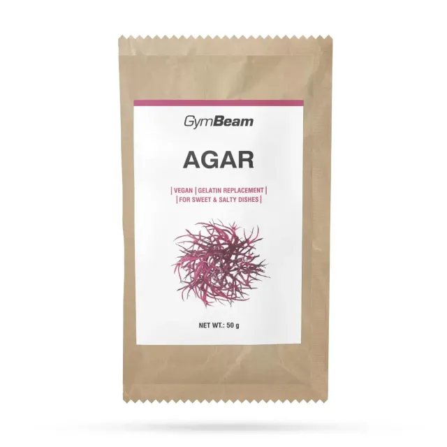 GymBeam Agar Addensante Vegetale 50 g Senza Zucchero