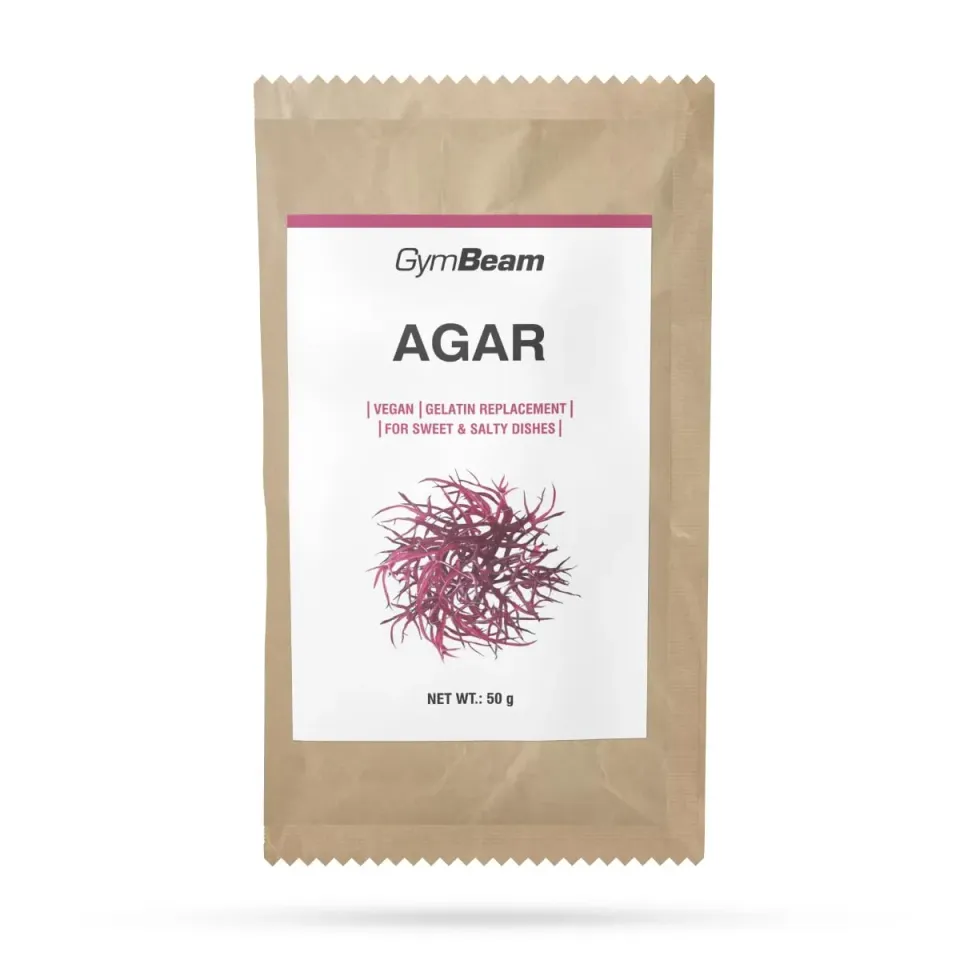 GymBeam Agar Addensante Vegetale 50 g Senza Zucchero