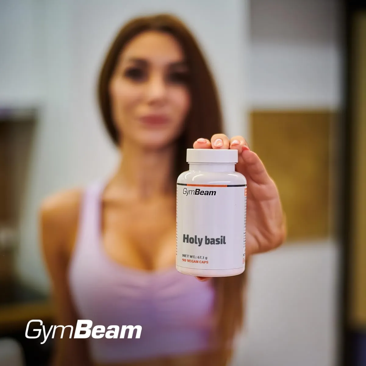 GymBeam Basilico Santo Tulsi Capsule Acido Ursolico