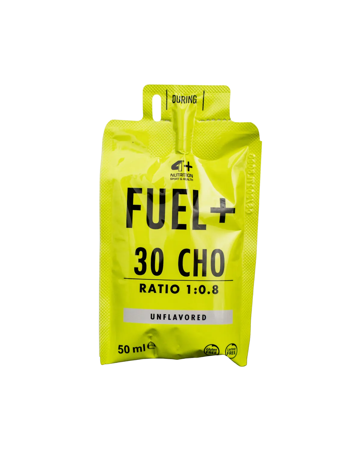 4 Plus Nutrition Fuel+ 30 CHO gel 50 ml Lemon Mint energetico