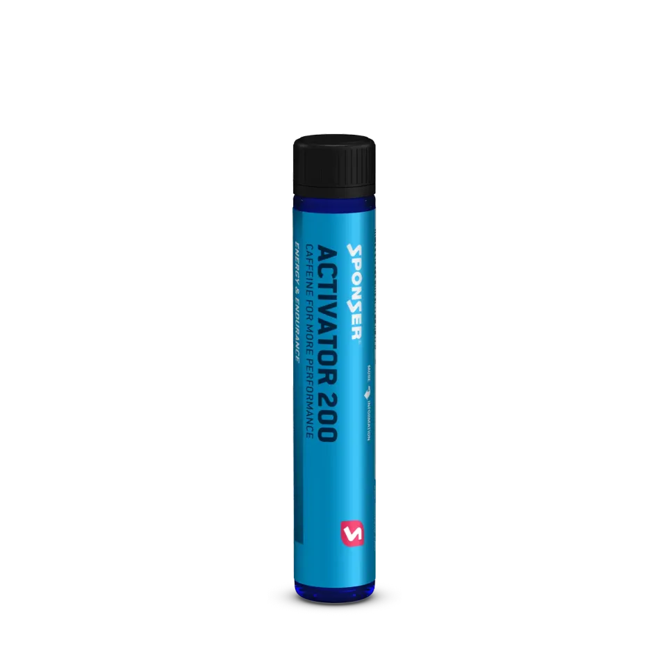 Sponser Activator 200 shot Cola-Lemon fiala 25 ml con caffeina
