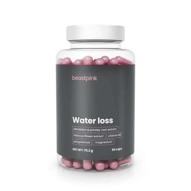 GymBeam Water Loss capsule 90 cps drenante donna