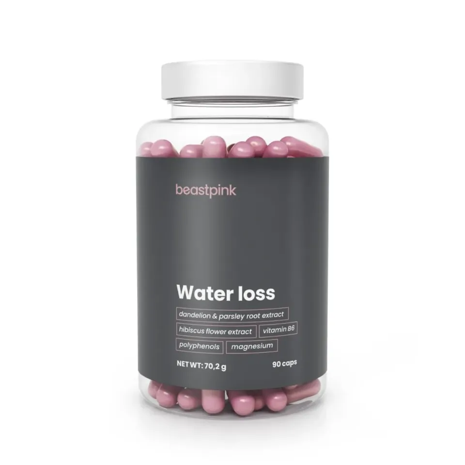 GymBeam Water Loss capsule 90 cps drenante donna
