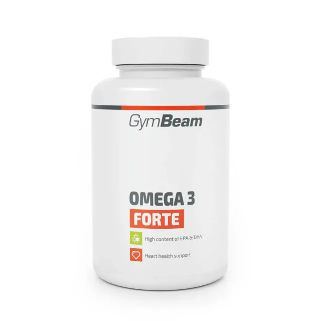 GymBeam Omega 3 Forte Capsule 90 cps Olio Pesce 1000 mg EPA DHA
