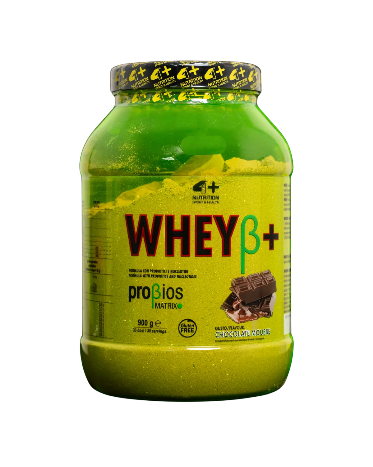 4 Plus Nutrition WHEYβ+ Proteine Whey 900 g Chocolate Mousse