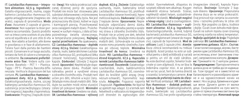 GymBeam Lactobacillus Rhamnosus probiotico 10 miliardi